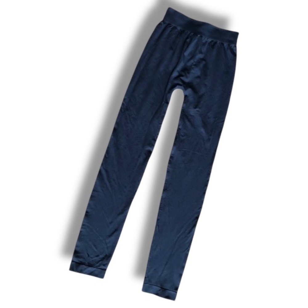 Nikibiki Teal Blue Strechy Yoga/Workout  Ankle Length Leggings Size OS